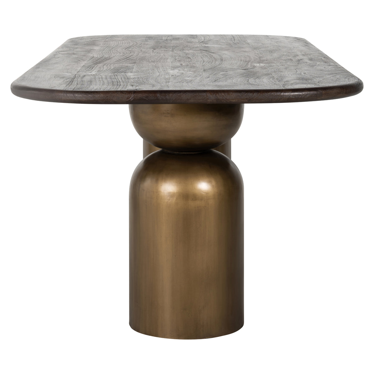 Masă dining Cavo, maro, 230 cm