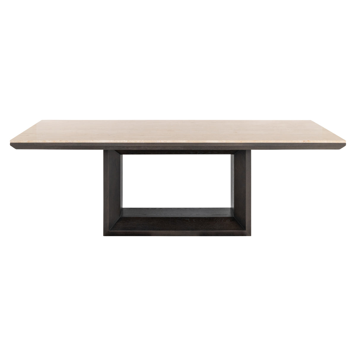 Masă dining Claremont, maro, 230 cm