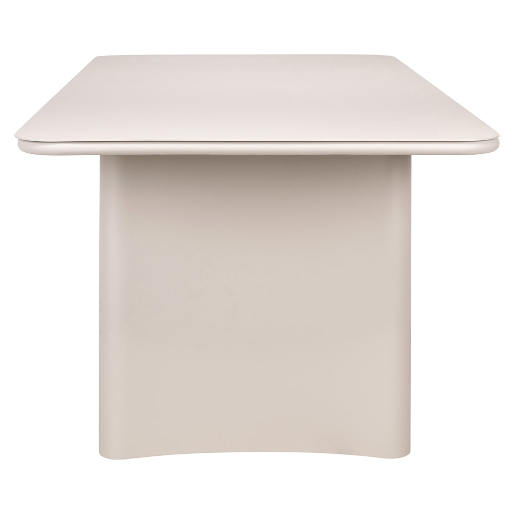 Masă dining de exterior Senza, bej deschis, 220 cm