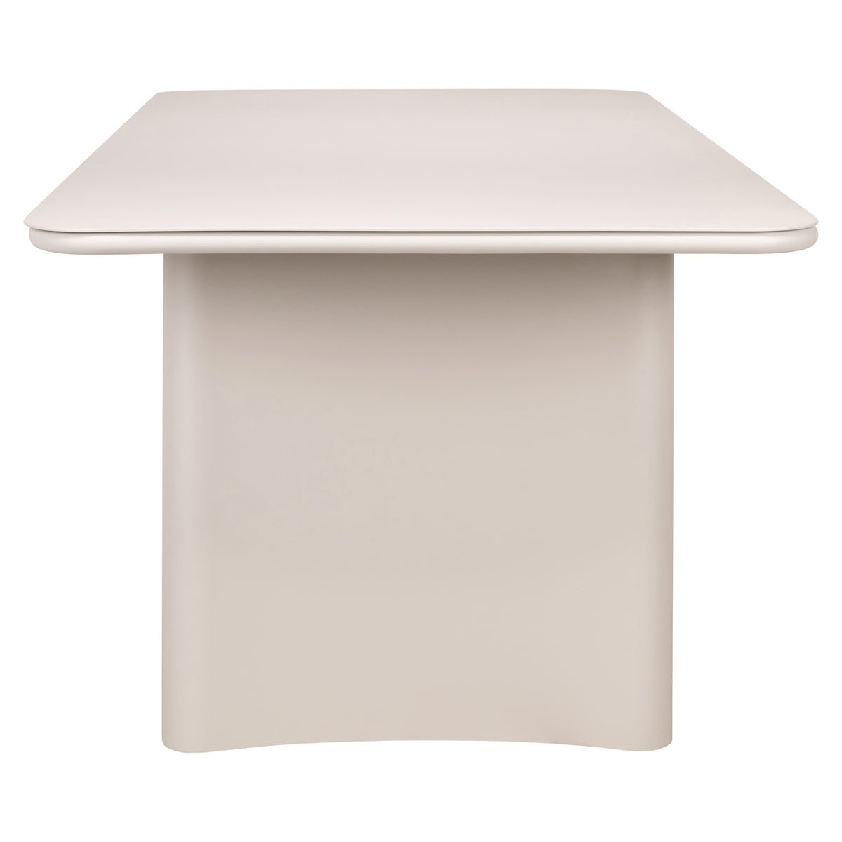 Masă dining de exterior Senza, bej deschis, 220 cm