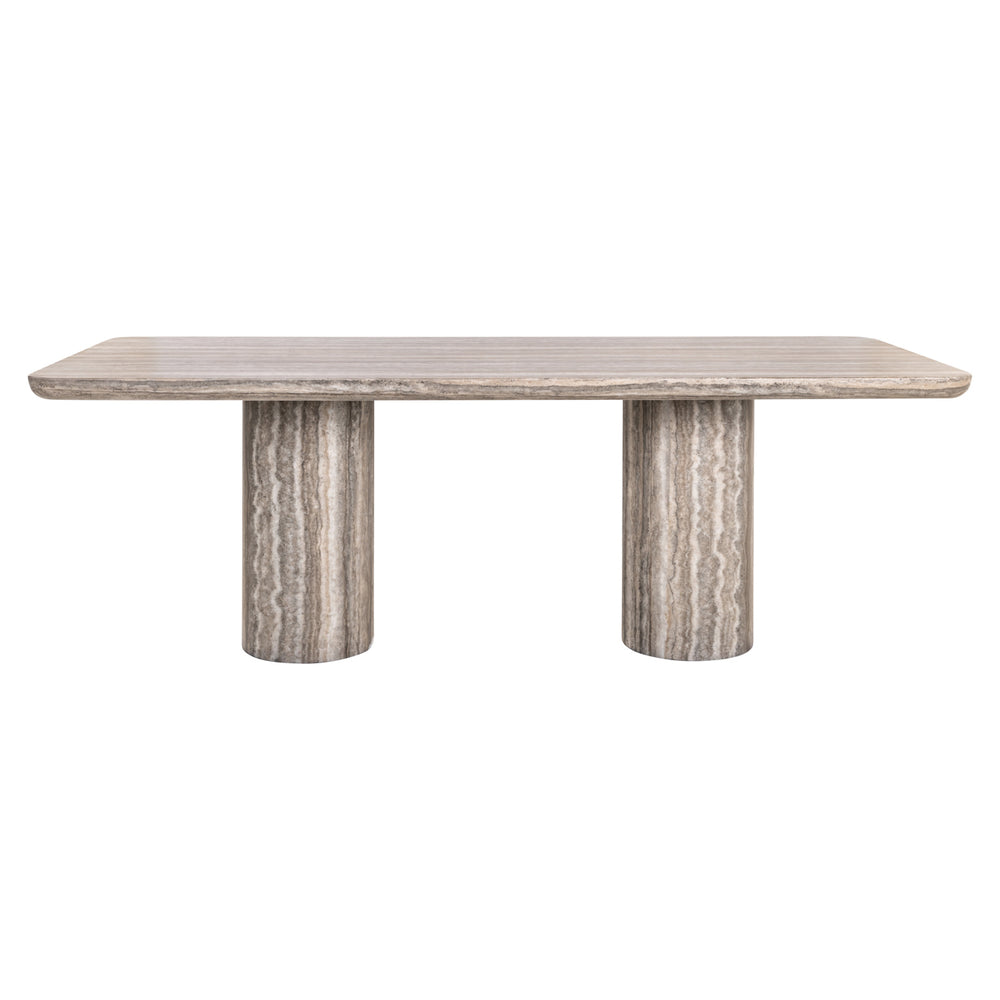 Masă dining Dulce, gri, 225 cm (denizly)