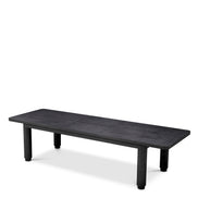 Masă dining extensibilă Atelier S, furnir de stejar gri cărbune