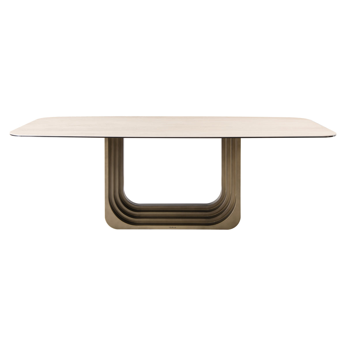 Masă dining Maxfield, bej, 230 cm