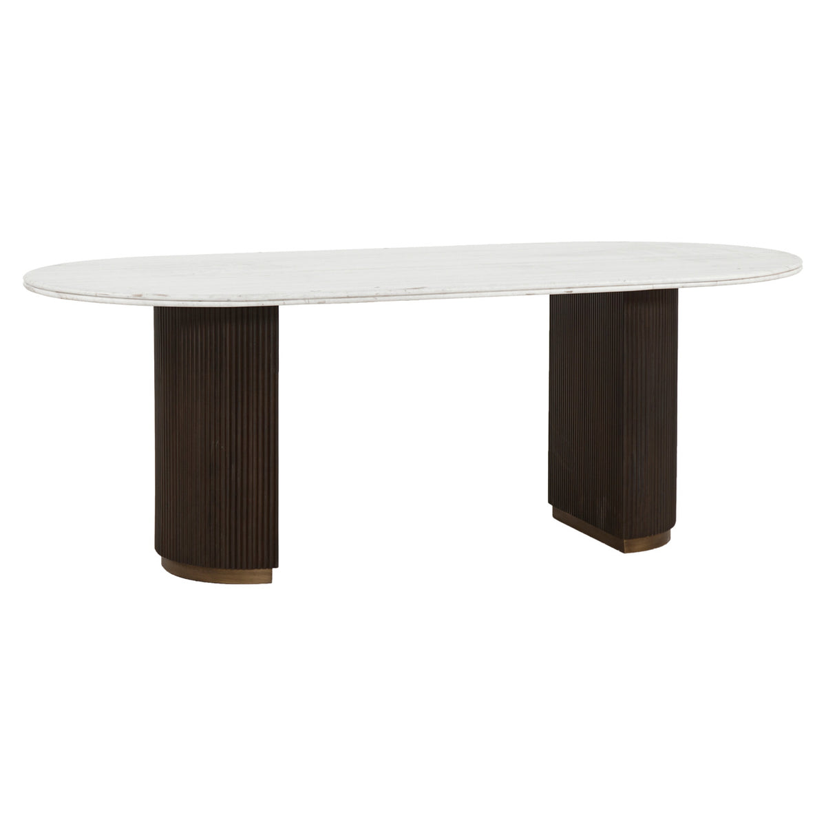 Masă dining Mayfield, maro, 210 cm