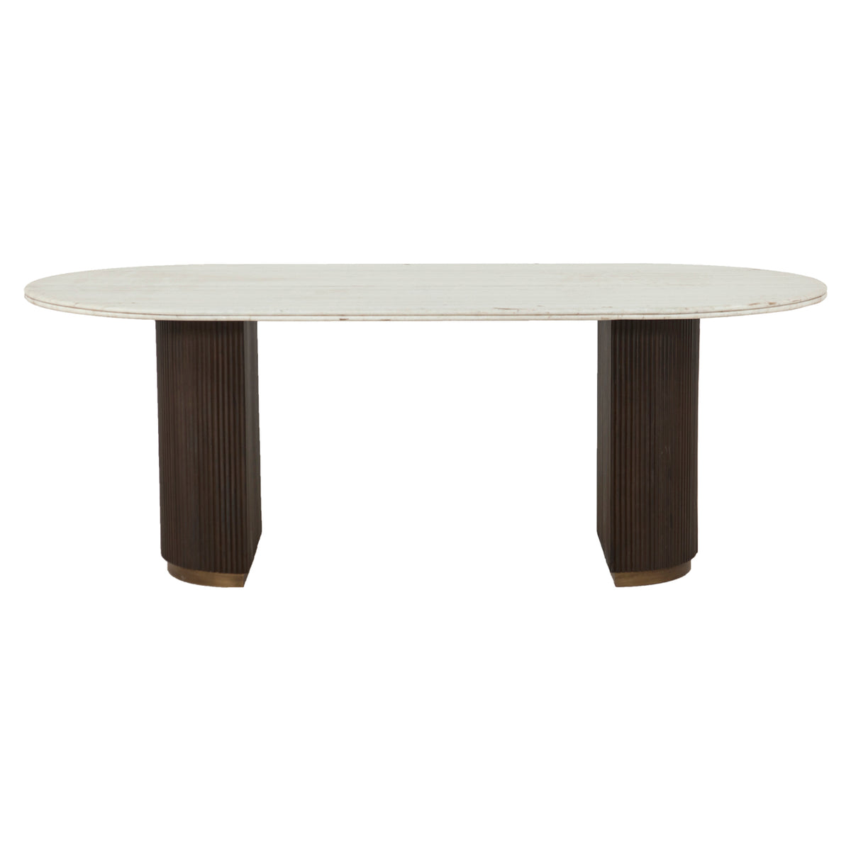 Masă dining Mayfield, maro, 210 cm
