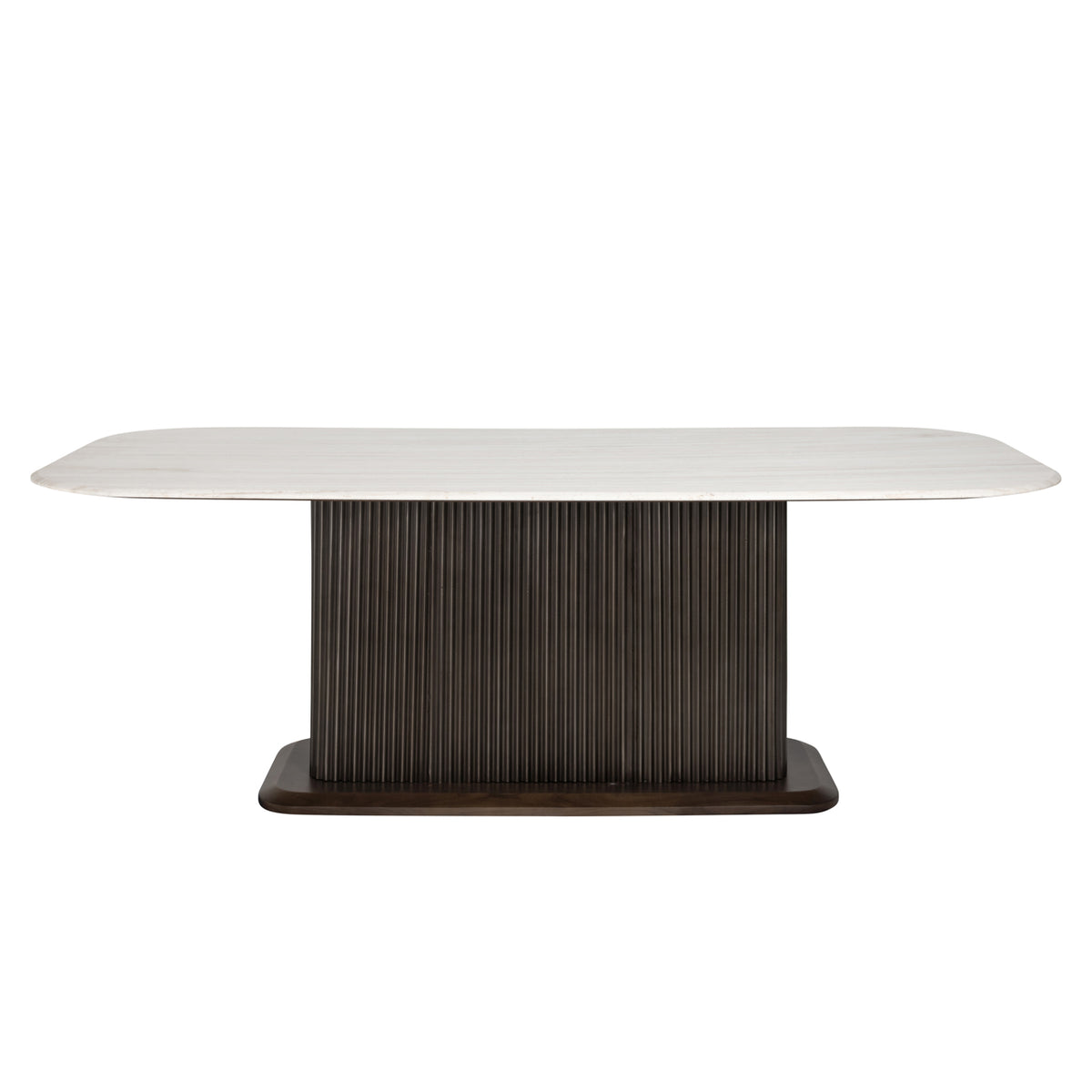 Masă dining Mayfield, maro, 230 cm