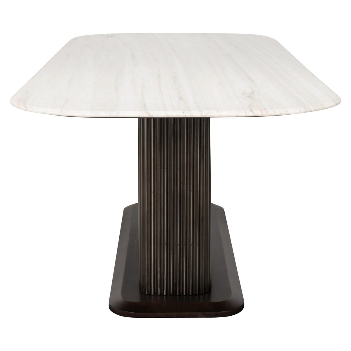 Masă dining Mayfield, maro, 230 cm