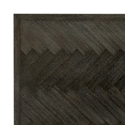 Masă dining Melchior, furnir de stejar cărbune, 300 cm