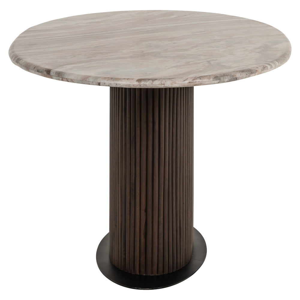 Masă dining Rashford, blush bej, oval, 200 cm