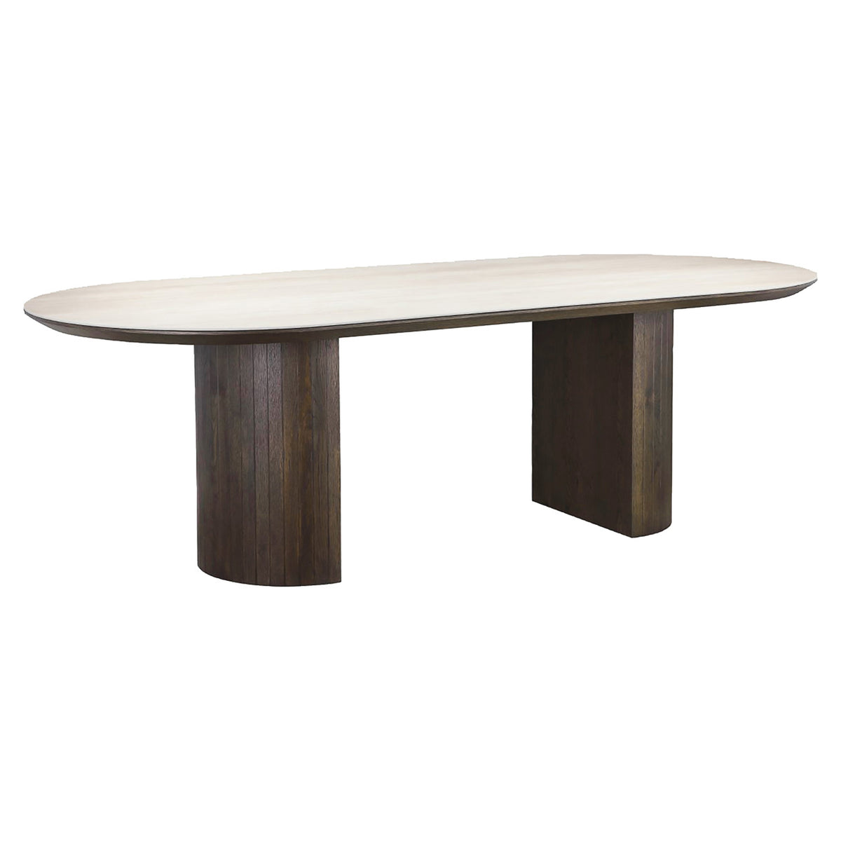 Masă dining Ritz, maro, 240 cm