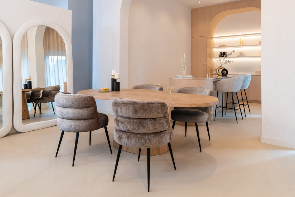 Masă dining Riva, stejar natural, 230 cm – ambient