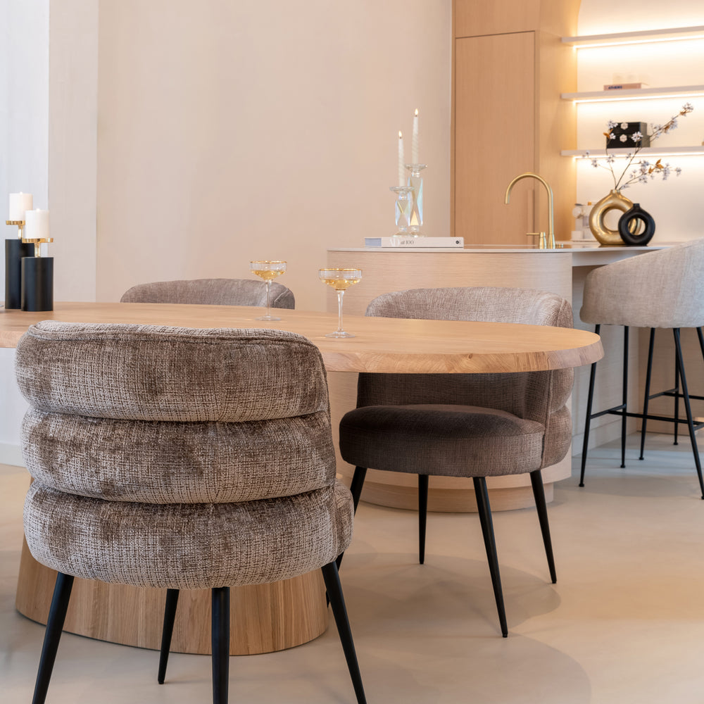 Masă dining Riva, stejar natural, 230 cm – ambient