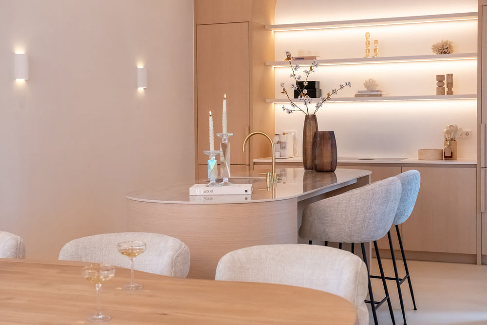 Masă dining Riva, stejar natural, 230 cm – ambient