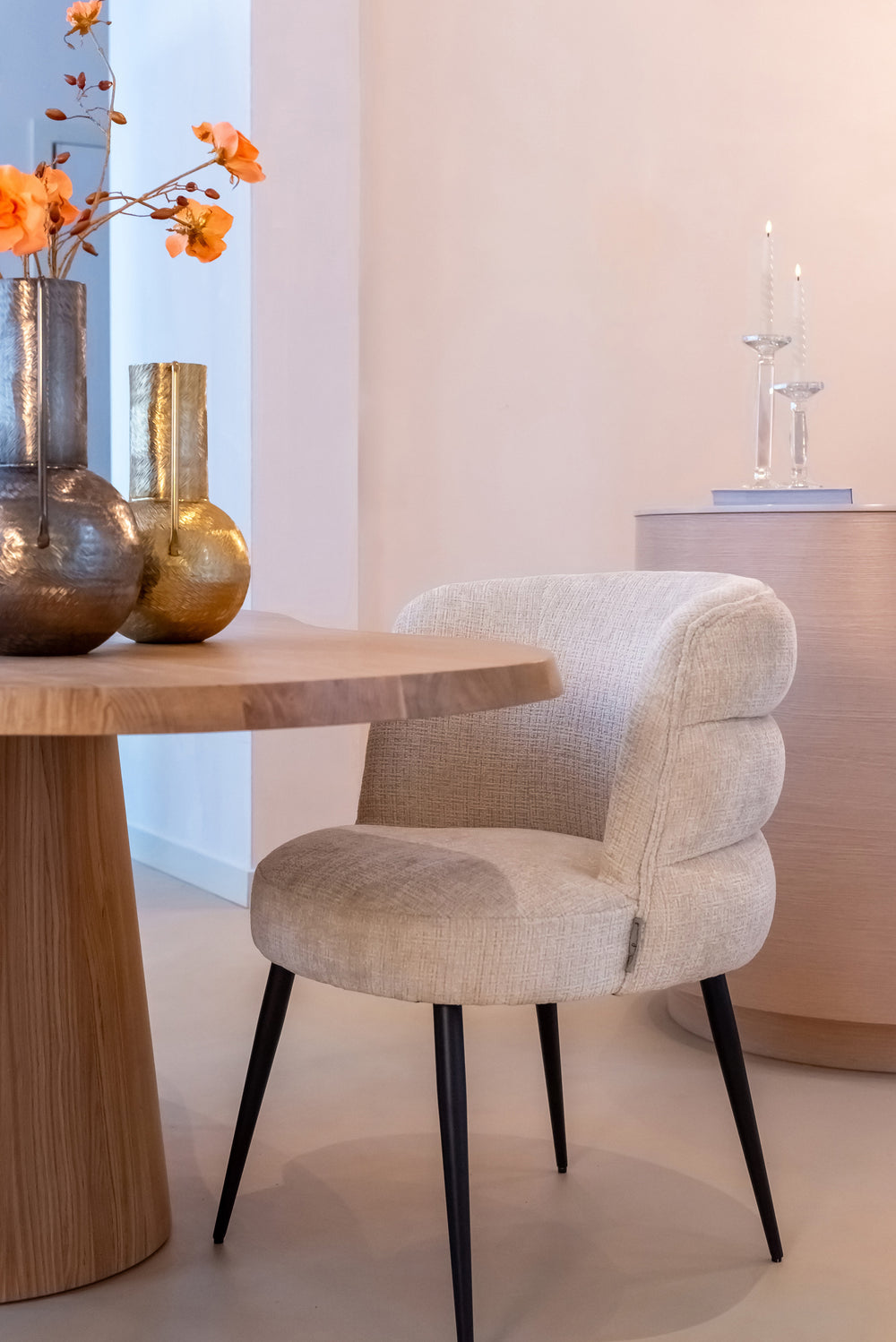 Masă dining Riva, stejar natural, 230 cm – ambient