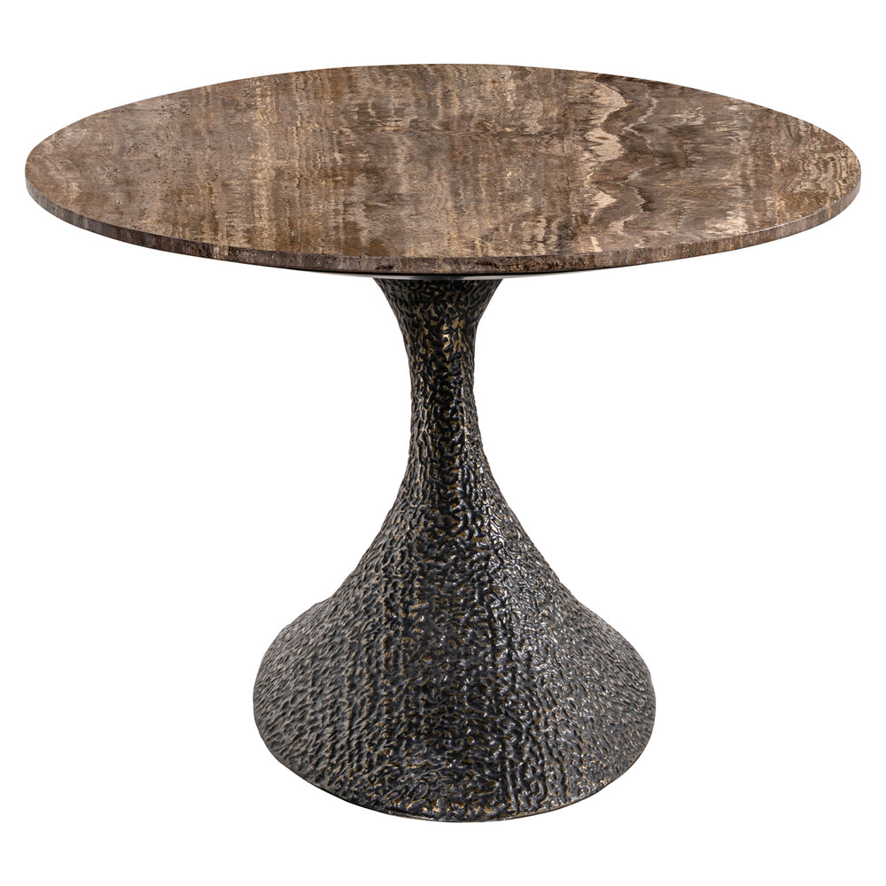 Masă dining Russo, maro frasin, ovală, 235 cm