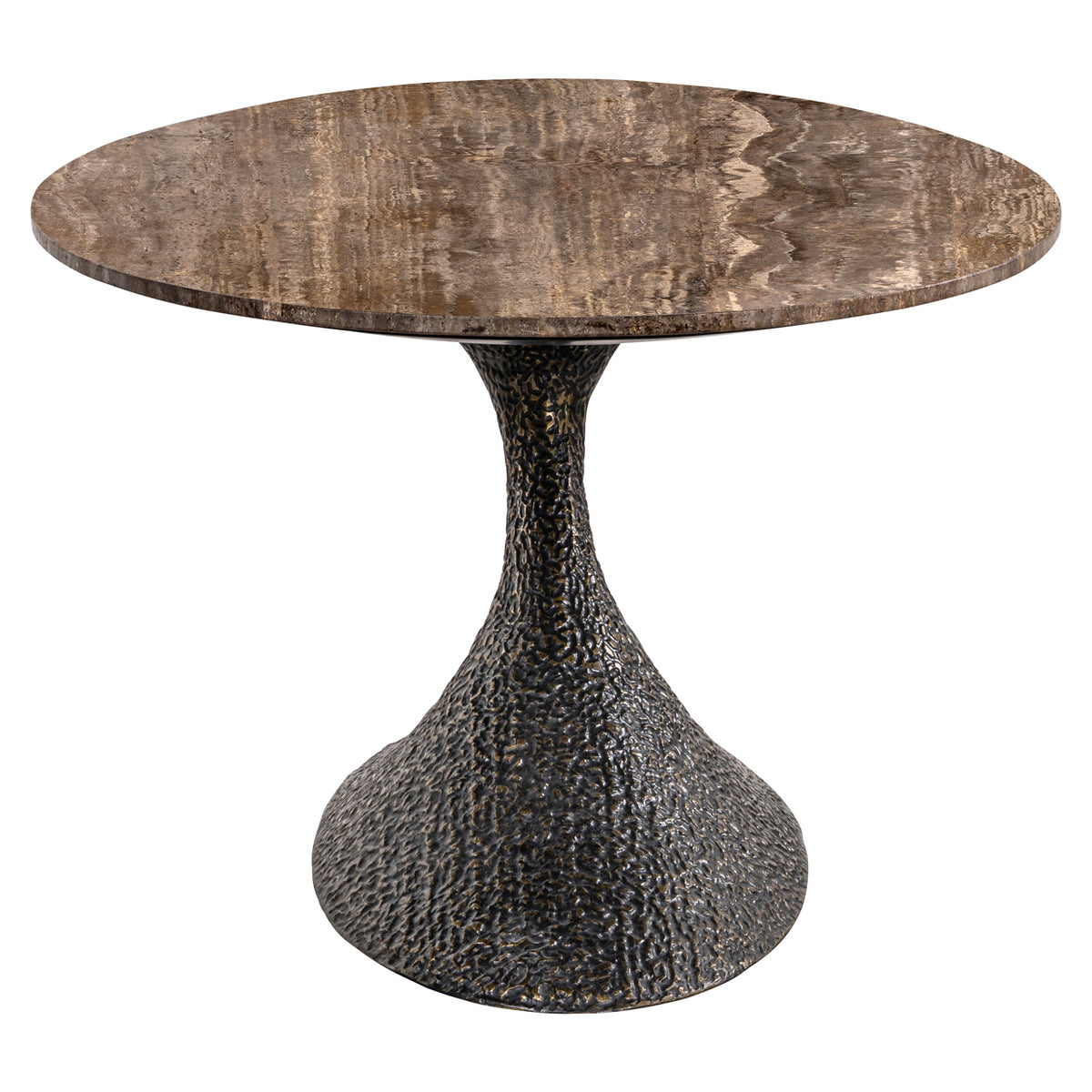 Masă dining Russo, maro frasin, ovală, 235 cm