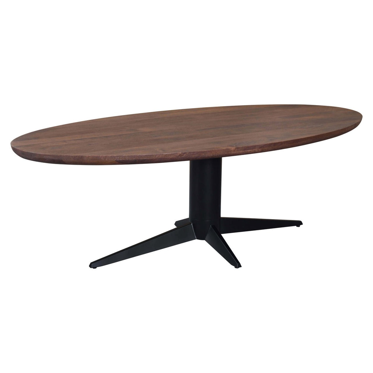 Masă dining Stafford, spicebrown, ovală, 230 cm