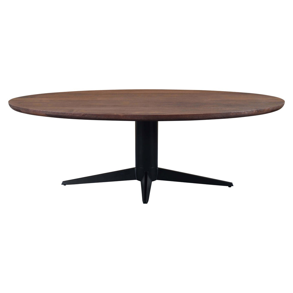 Masă dining Stafford, spicebrown, ovală, 230 cm