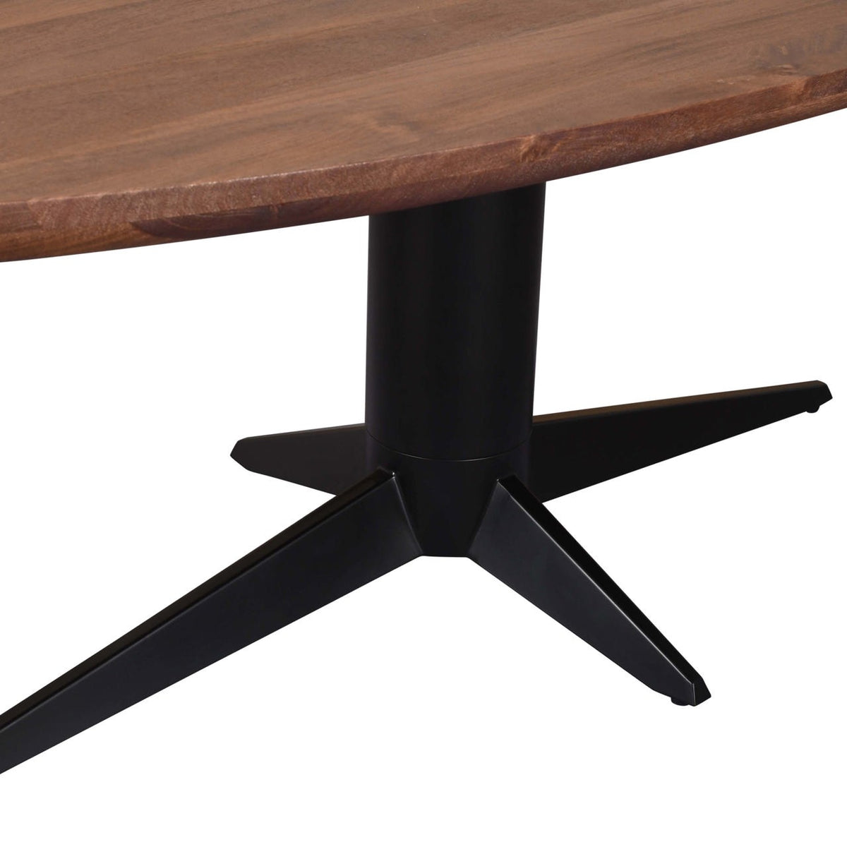 Masă dining Stafford, spicebrown, ovală, 230 cm