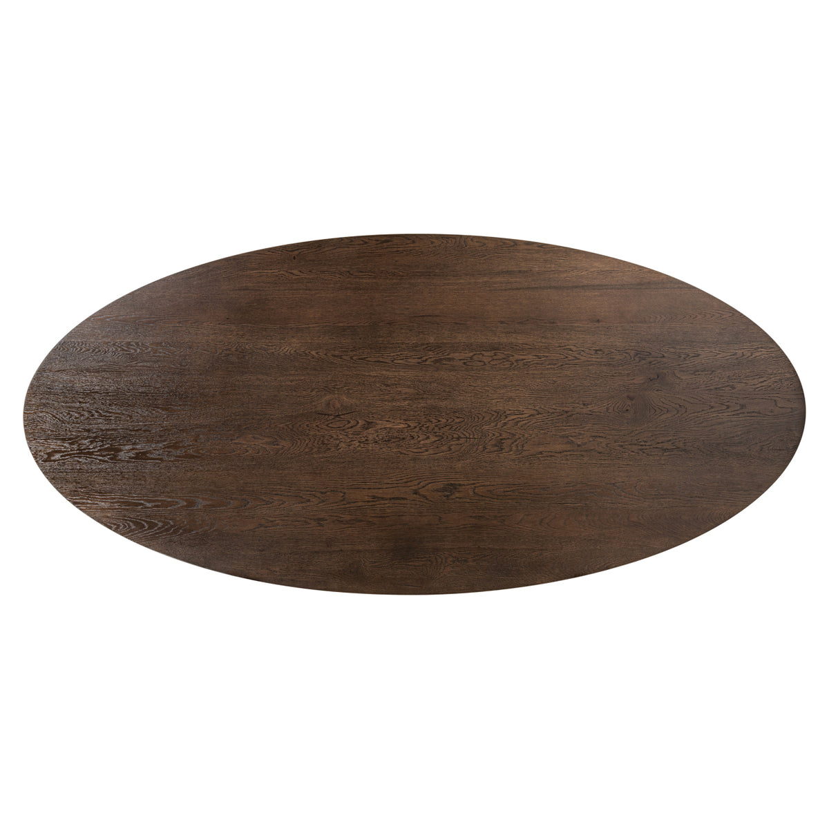 Masă dining Watson, maro închis/negru, 235 cm