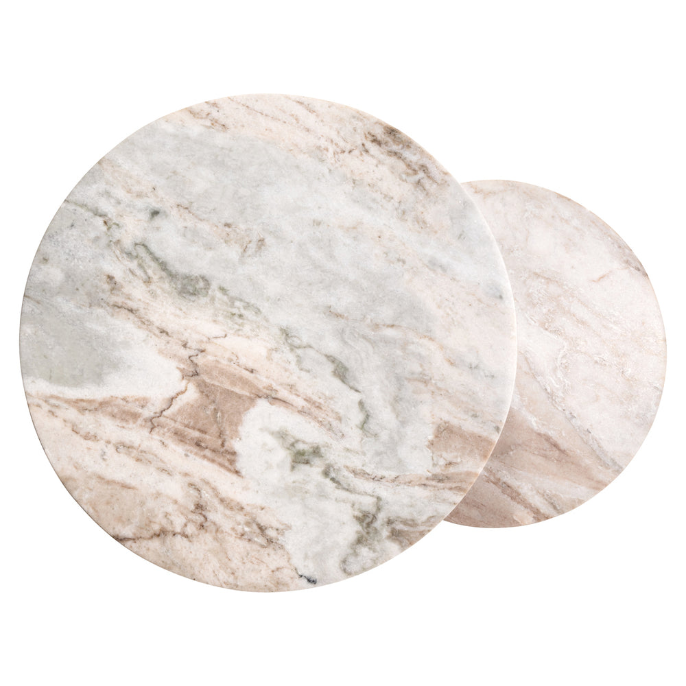 Măsuță auxiliară Bottega Blush, bej (set de 2)