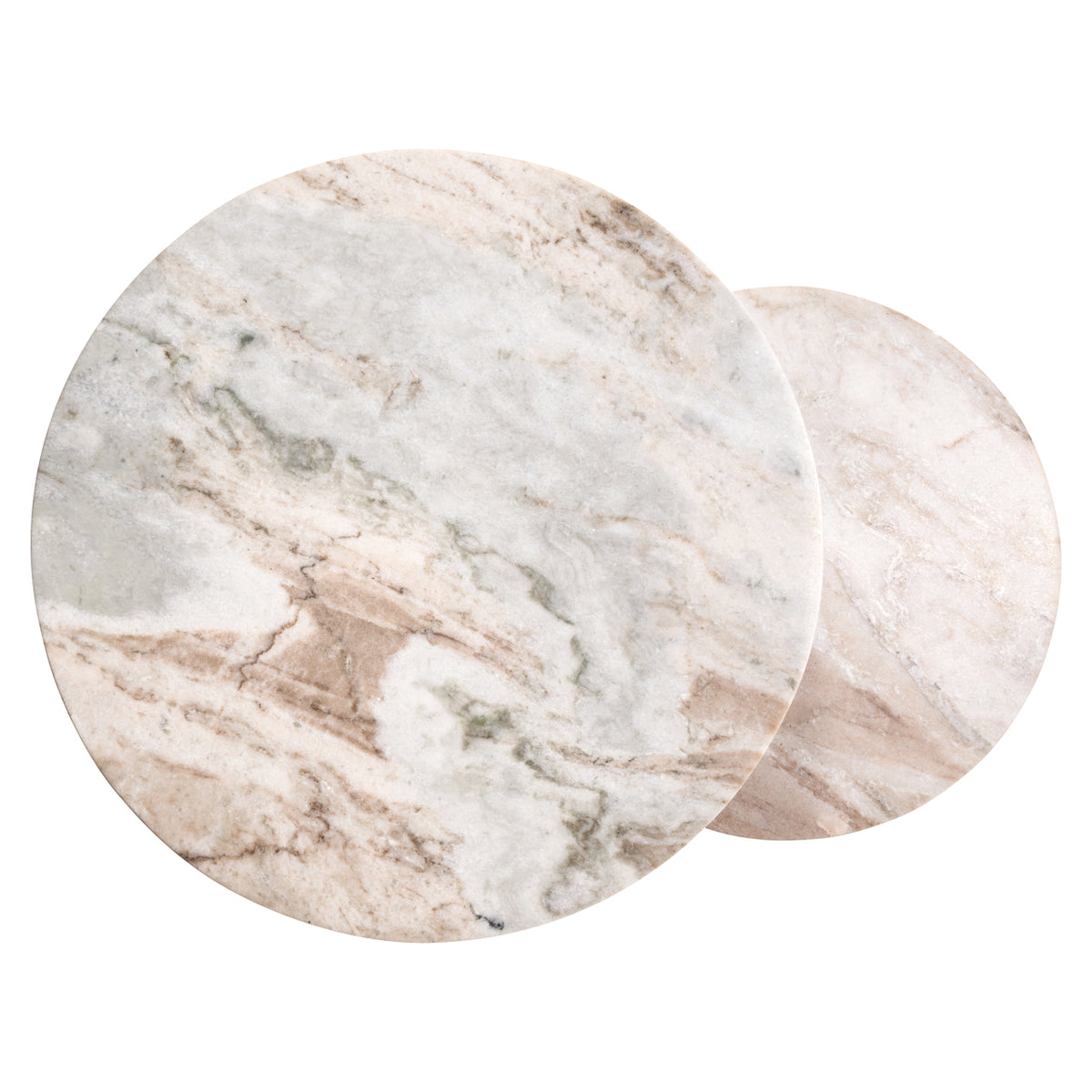 Măsuță auxiliară Bottega Blush, bej (set de 2)
