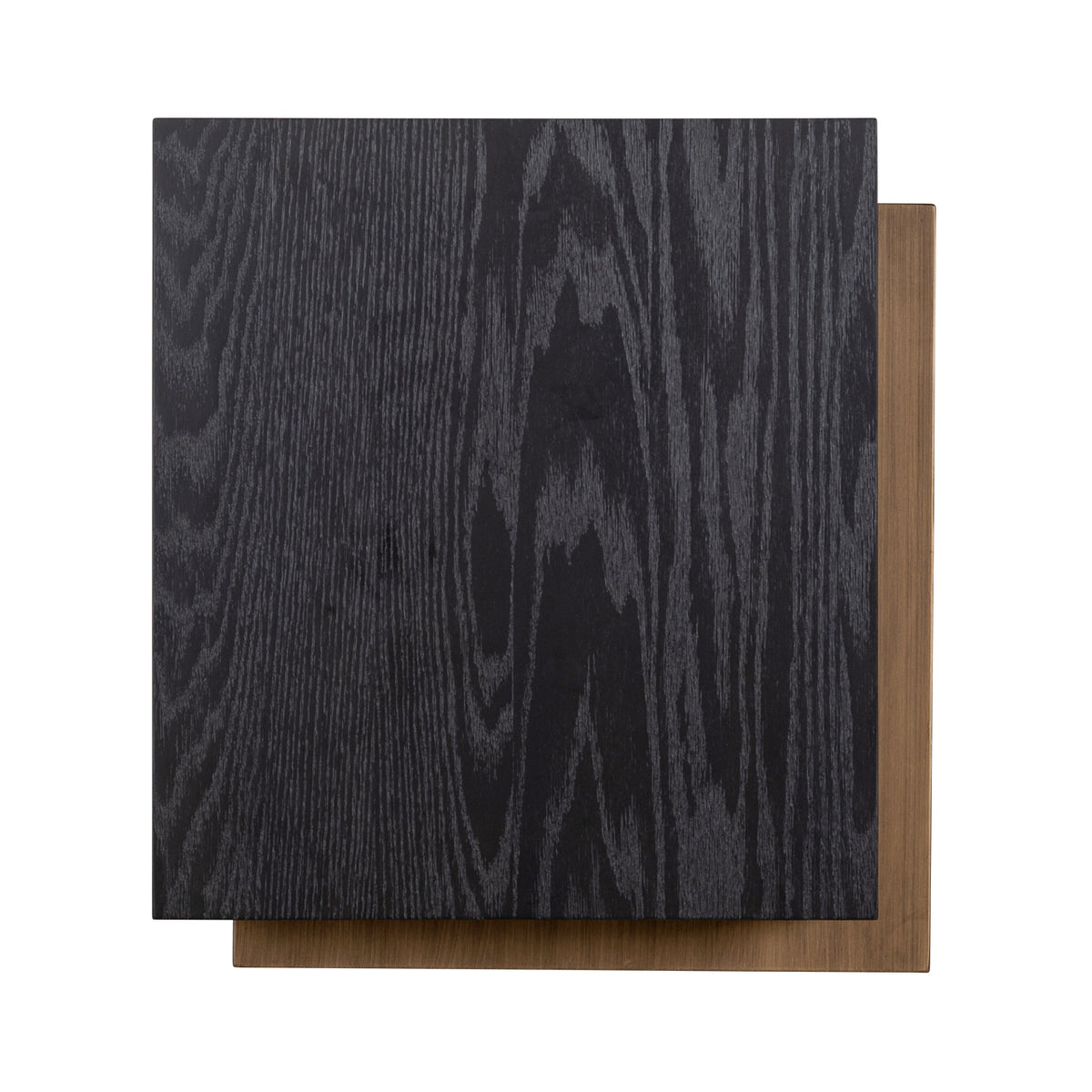 Măsuță auxiliară Cambon, dark coffee, L. 52,5 x l. 57,5 x Î. 55 cm