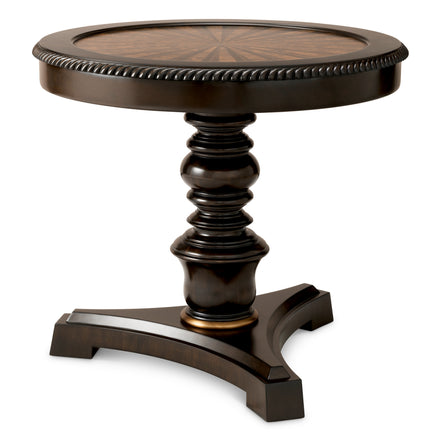 Măsuță auxiliară Edgar, furnir eucalipt satinat