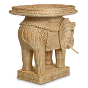 Măsuță auxiliară Elephant, ratan natural