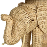 Măsuță auxiliară Elephant, ratan natural