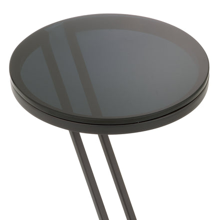 Măsuță auxiliară Falcone, finisaj gunmetal