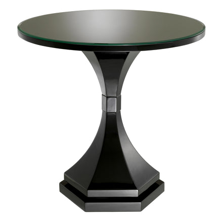Măsuță auxiliară Harlem, negru lucios (piano black)