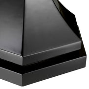 Măsuță auxiliară Harlem, negru lucios (piano black)