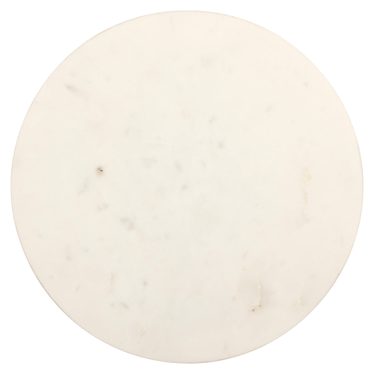 Măsuță auxiliară Misty, negru/alb, Ø 30 cm