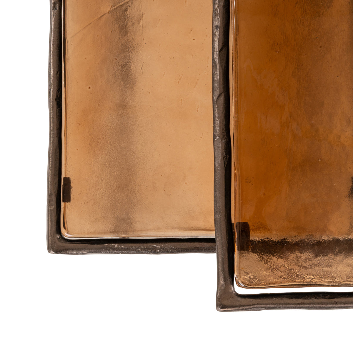 Măsuță auxiliară Villano, bronz (set de 2)