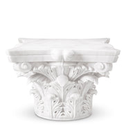 Măsuță de cafea Acanthus, marmură albă