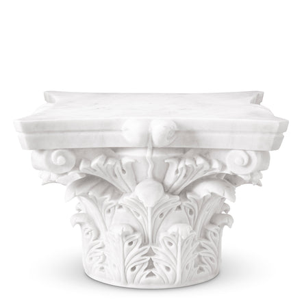 Măsuță de cafea Acanthus, marmură albă