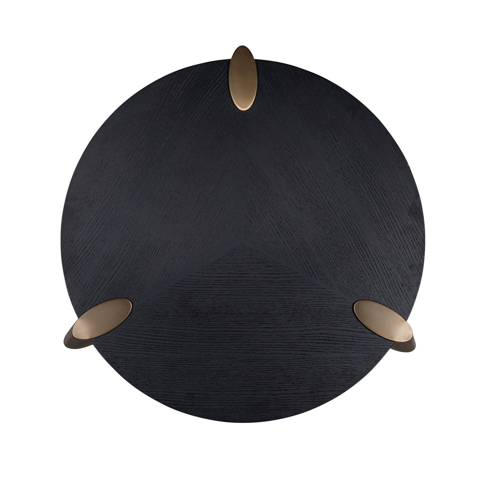 Măsuță de cafea Alexander Jones, antracit (Brody) (set de 2)