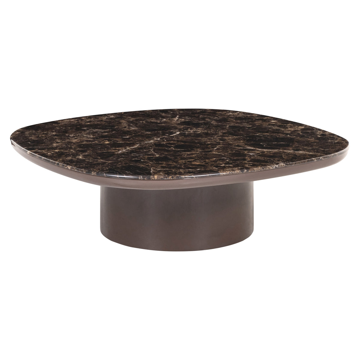 Măsuță de cafea Almundi, chocolat brown
