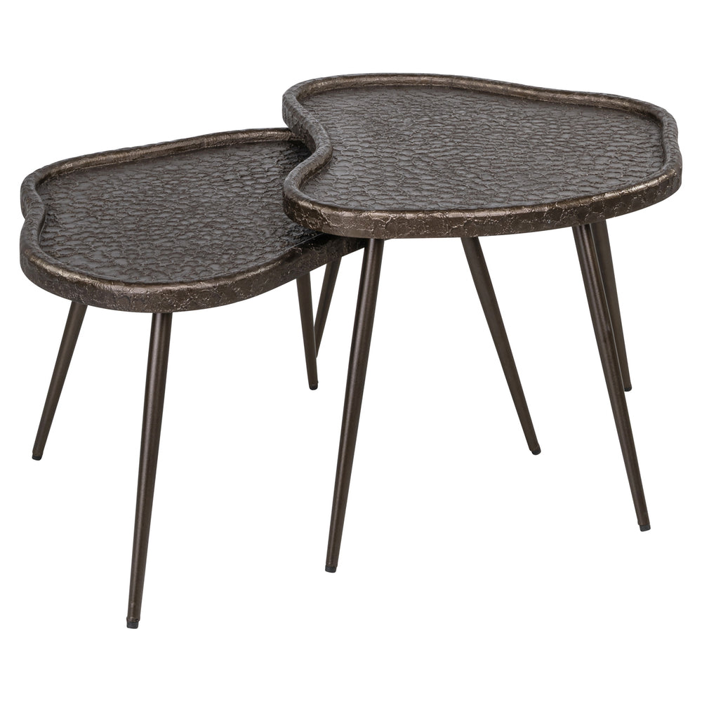 Măsuță de cafea Bean, Brunzae (set de 2)