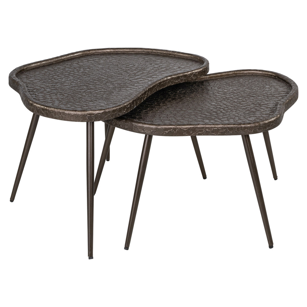 Măsuță de cafea Bean, Brunzae (set de 2)