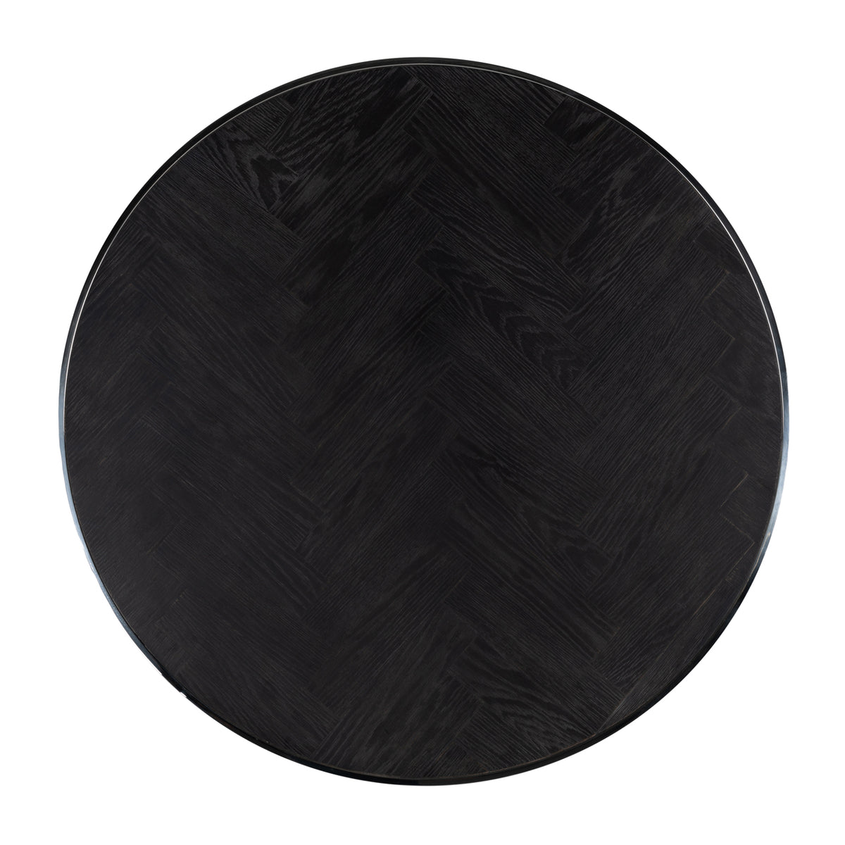Măsuță de cafea Blackbone Silver, negru rustic (set de 2)