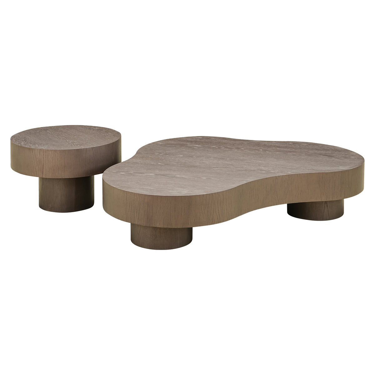 Măsuță de cafea Bogor, bronz (set de 2)