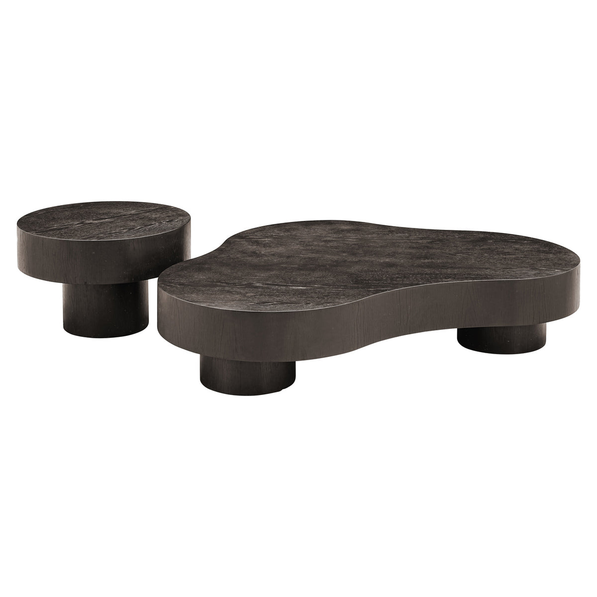 Măsuță de cafea Bogor, dark coffee (set de 2)