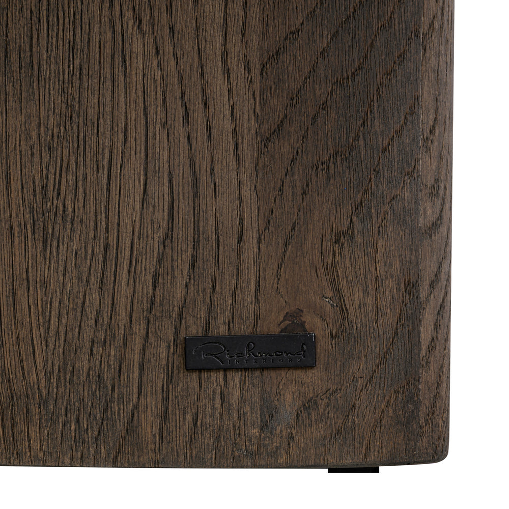 Măsuță de cafea Castello, smoked charcoal (set de 2)