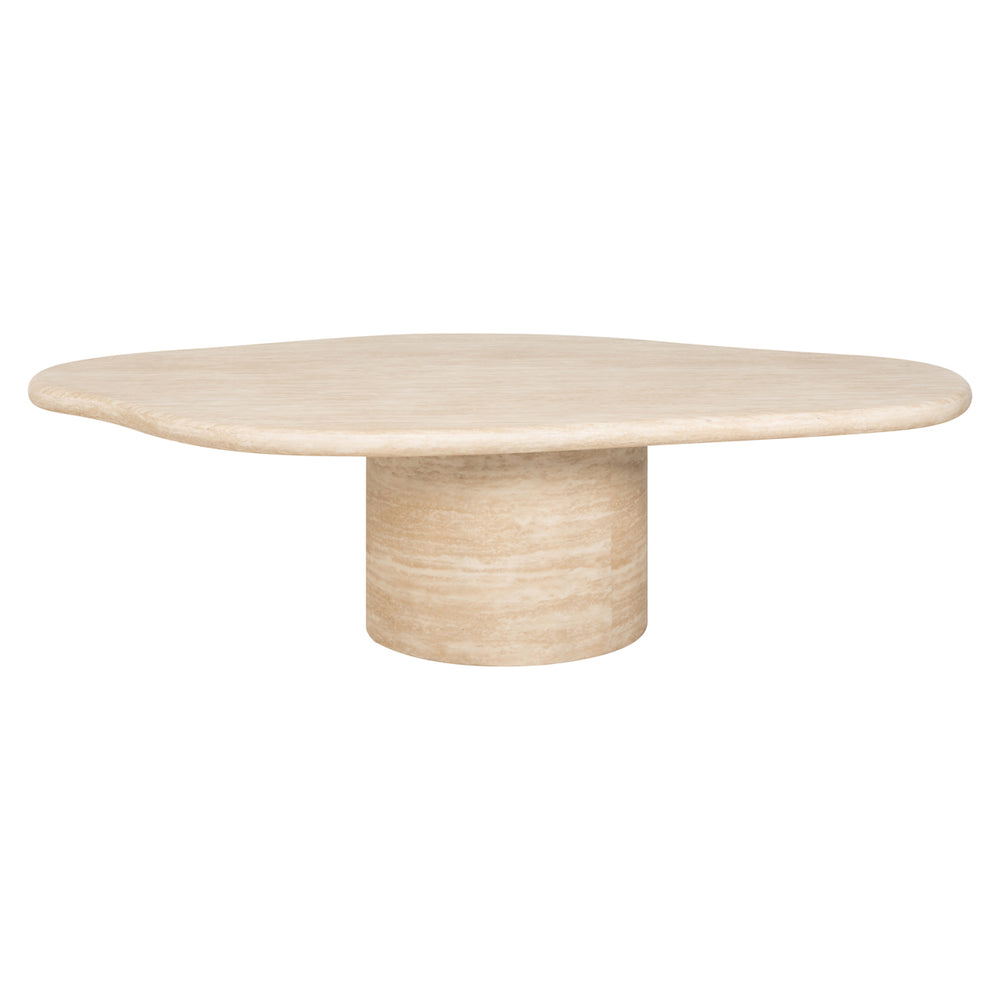 Măsuță de cafea Fictus, bej, 130 cm