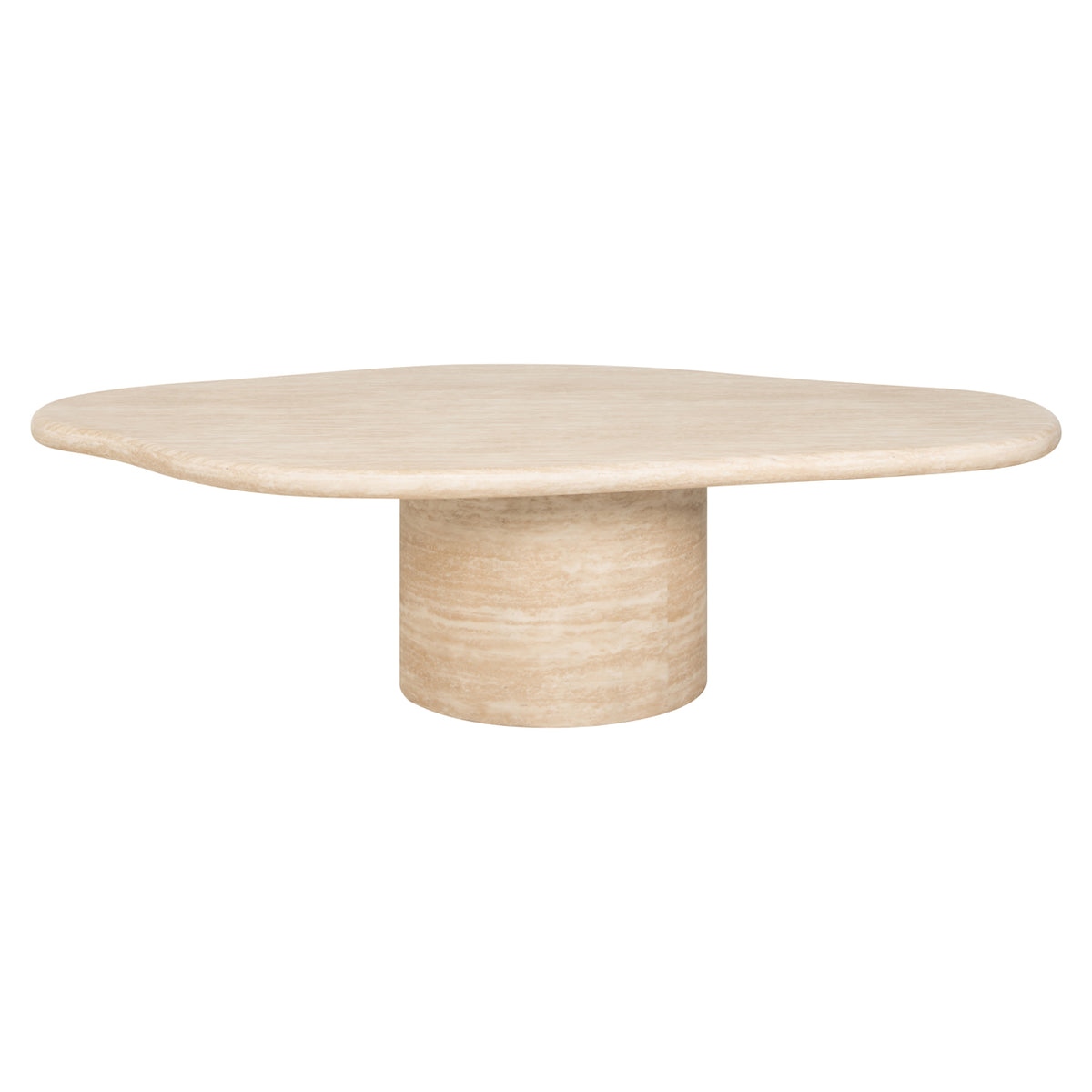 Măsuță de cafea Fictus, bej, 130 cm