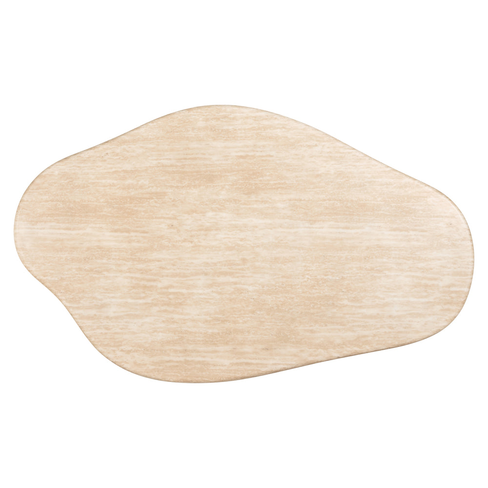 Măsuță de cafea Fictus, bej, 130 cm