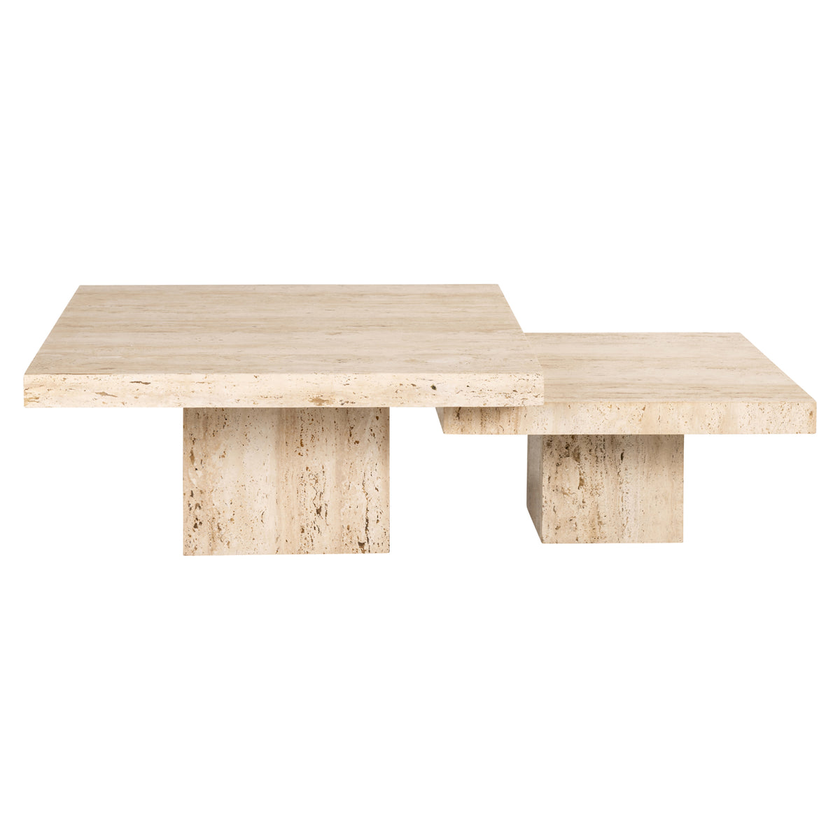 Măsuță de cafea La Cantera, bej (set de 2)