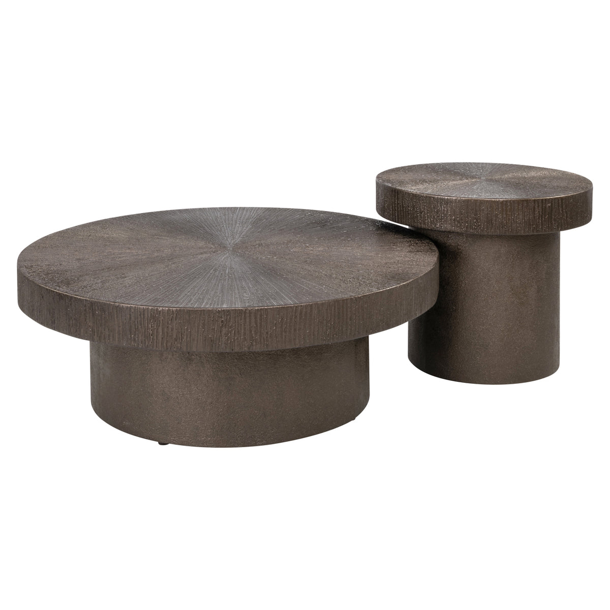 Măsuță de cafea Lindo, Brunzae (set de 2)